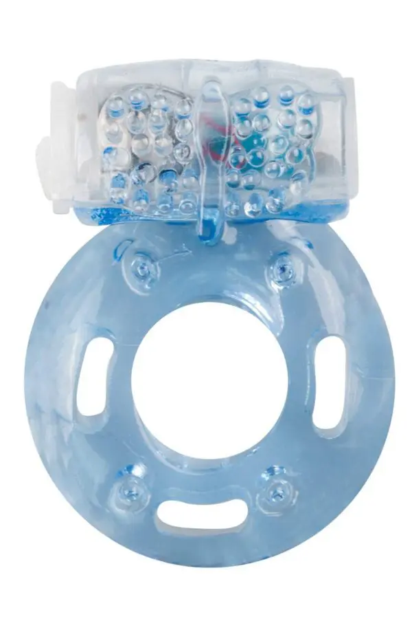 Vibrerende cockring met clitorisstimulator