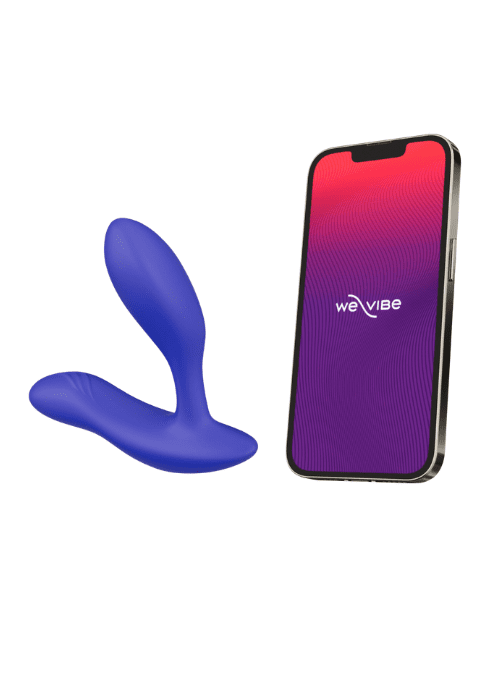 We-Vibe VECTOR+ Prostaat Massager Blauw prostaat vibrator
