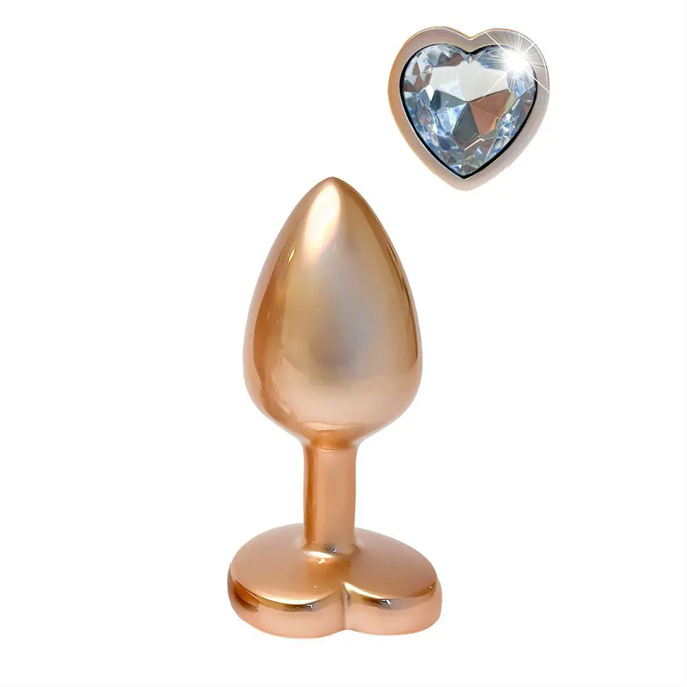 Gleaming Love Pearl Gold Plug Small lingerie