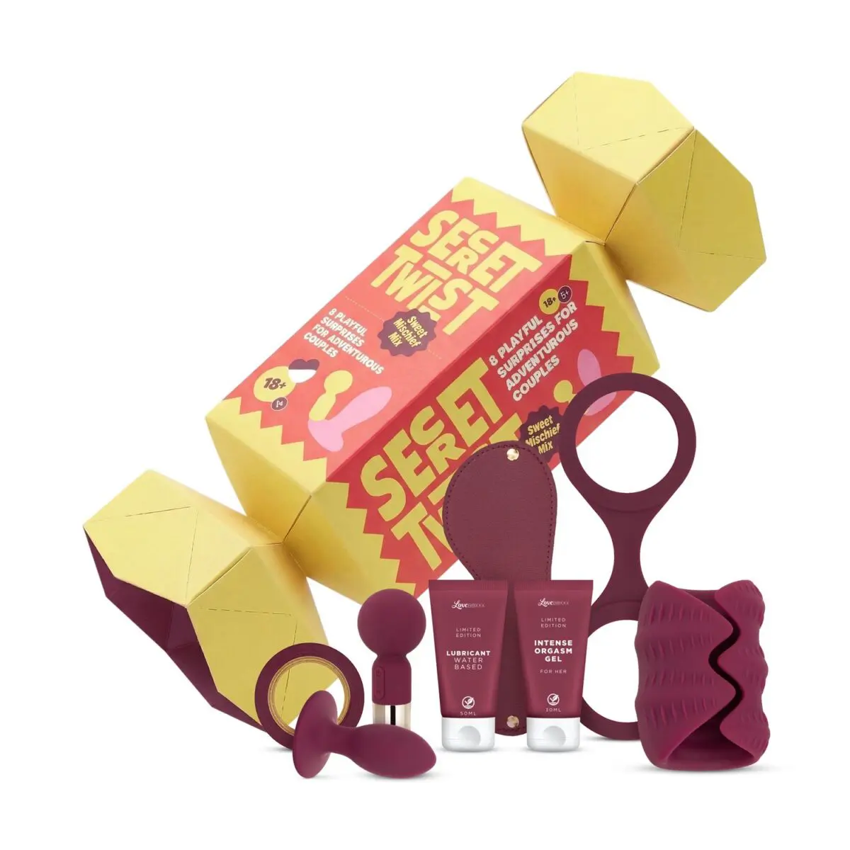 LoveBoxxx Secret Twist Couples Set – Power & Control