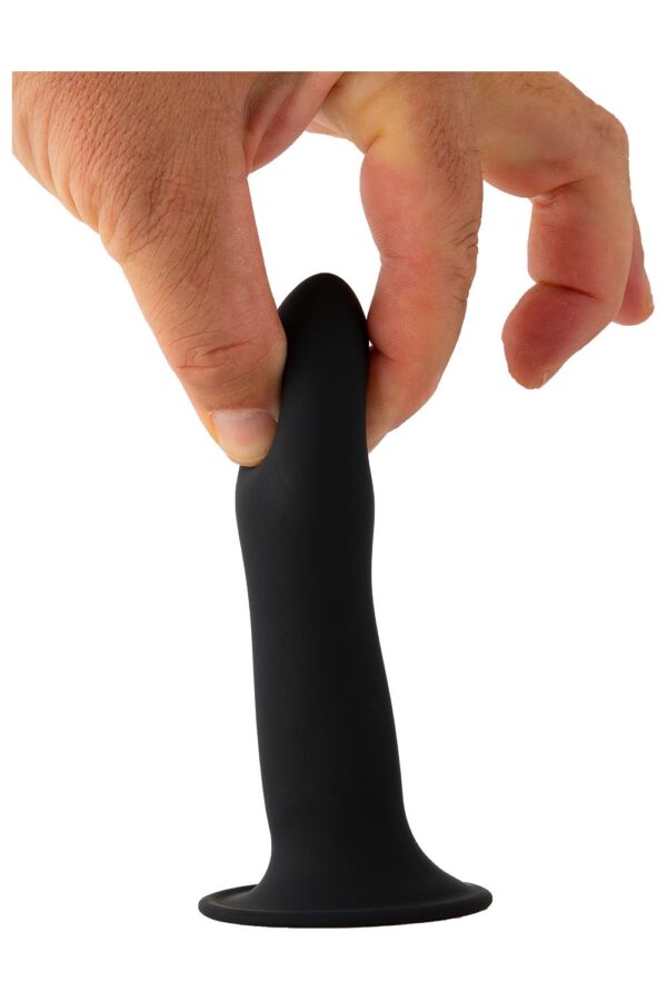 Dual Density dildoThermo reactiveMade of body safe siliconeSilexpan coreSoft exteriorFirm coreLength 13 cmWidth 3 cm