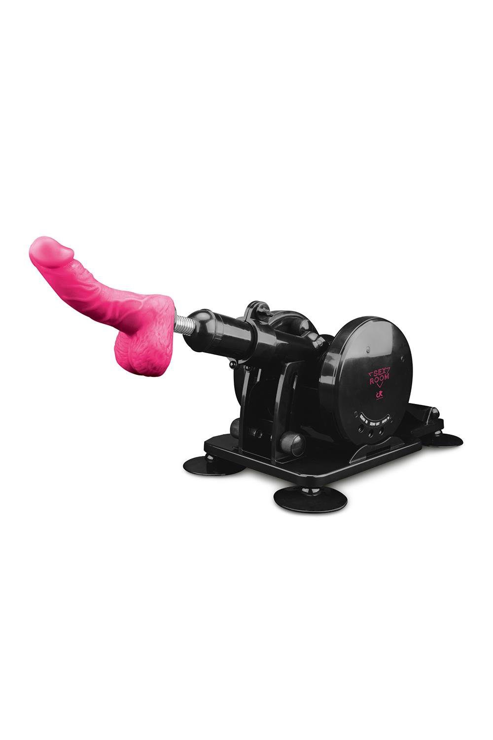 SEX KAMER AFSTANDS BEDIENING SEXMACHINE – Afbeelding 2 1 cm) double penetration dildo will satisfy fantasies.Get ready for hands-free penetration and powerful thrusts from this sleek sex machine that fully adjusts to give you the perfect angle for targeted stimulation. Use the remote control to adjust the intensity of the thrusts