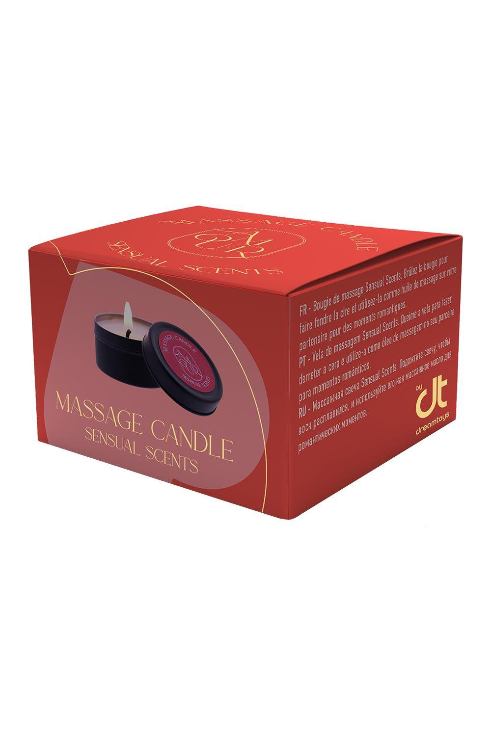 AMOUR MASSAGE KAARS โ SENSUAL SCENTS โ Afbeelding 2 melted wax onto the skin and indulge in a luxurious