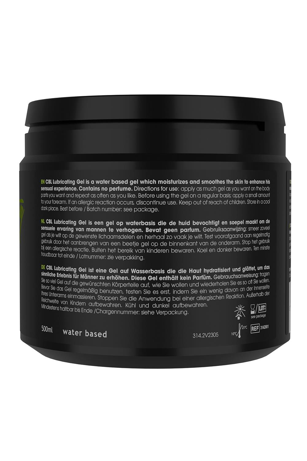 DIKKE WATERBASIS GEL – Afbeelding 4 Sodium Benzoate