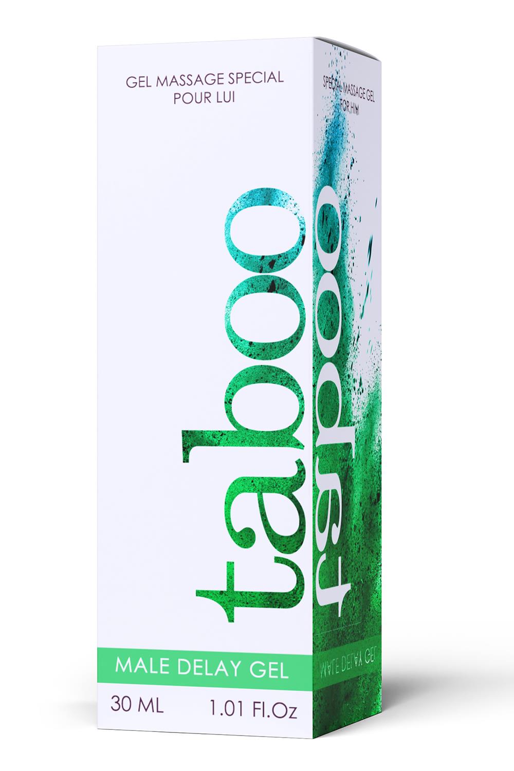 TABOO MANNELIJKE VERTRAGINGS GEL – Afbeelding 3 caprylic/capric triglyceride