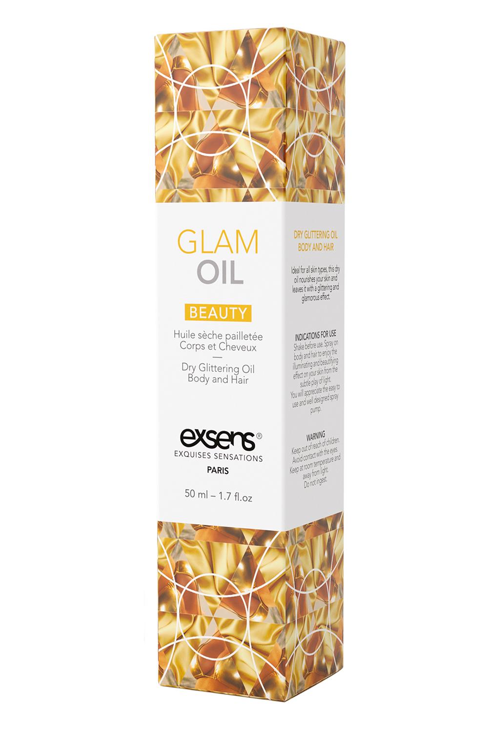 EXSENS GLAM OLIE GLANS & VOEDING – Afbeelding 5 synthetic fluorphlogopite