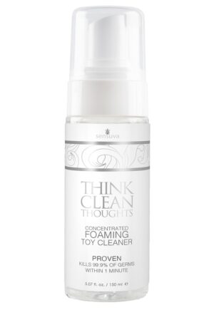 Think Clean Thoughts is a quick and simple-to-use anti-bacterial cleaning Foam