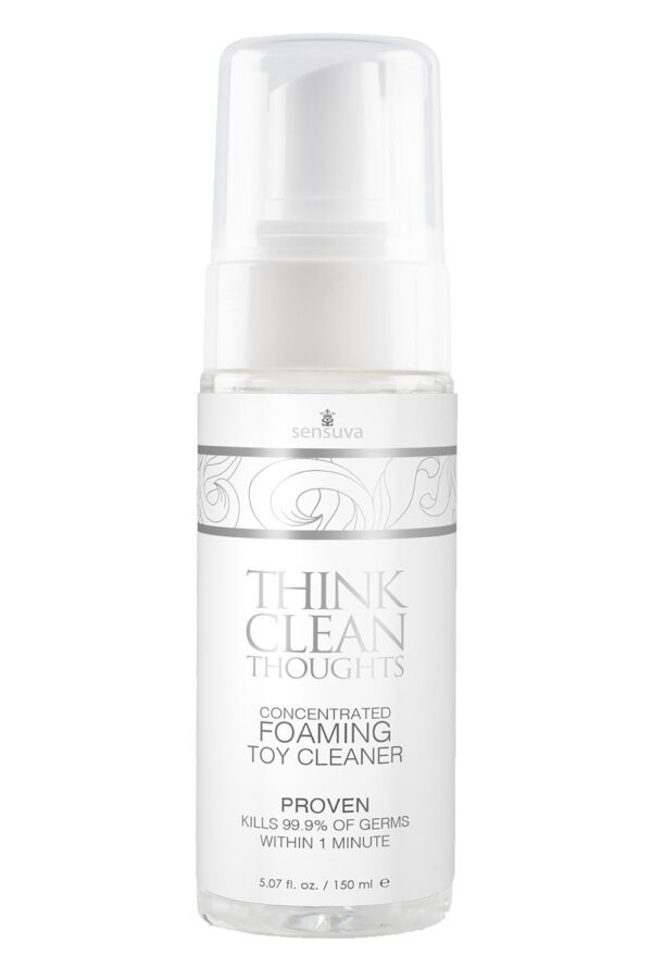 Think Clean Thoughts is a quick and simple-to-use anti-bacterial cleaning Foam