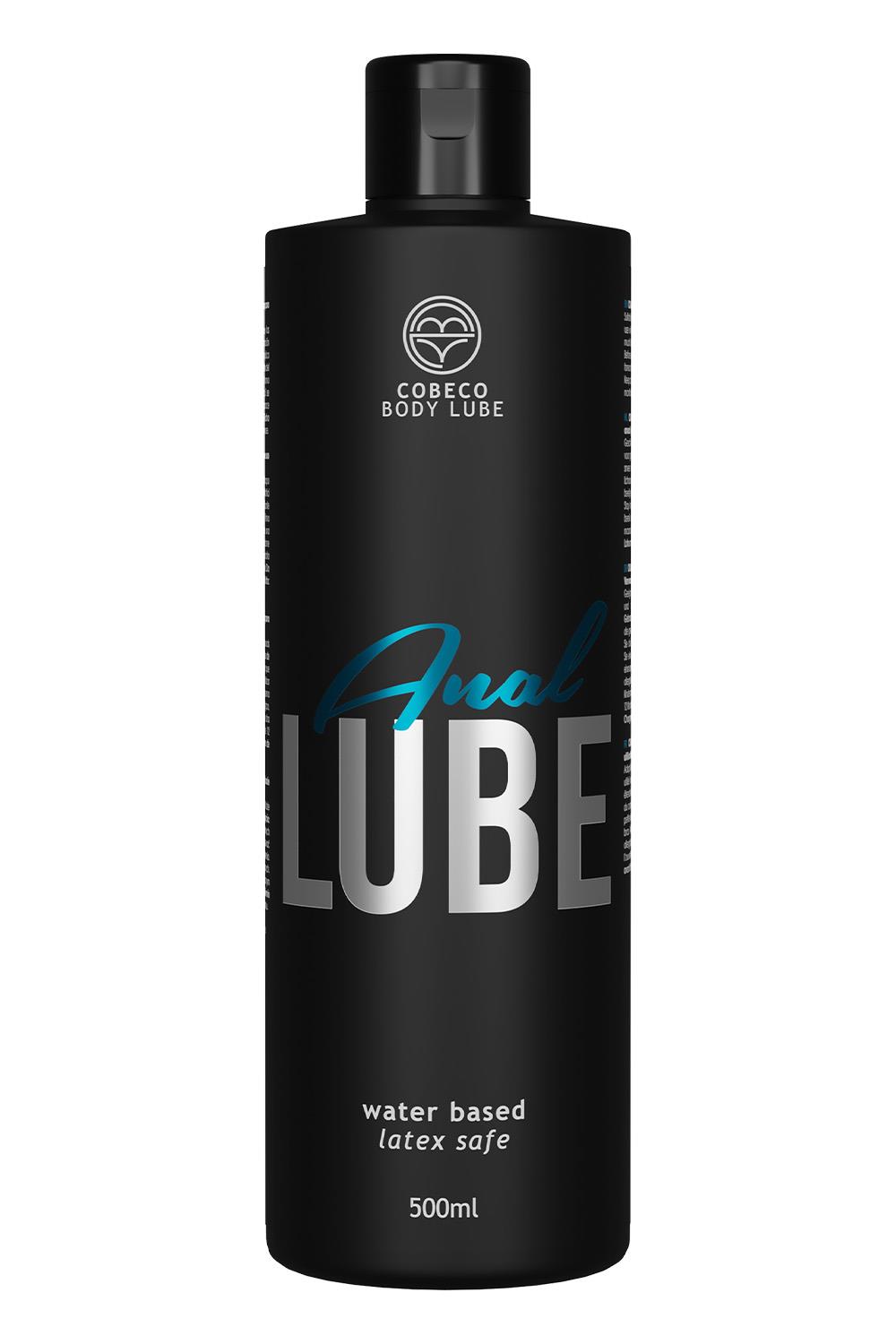 EXTRA DIK & COMFORTABEL GLIJMIDDEL (500ML) – Afbeelding 1 CBL Cobeco Anal Lube Water-based is an intimate lubricant with an extra thick and gliding texture. Thanks to this specific texture