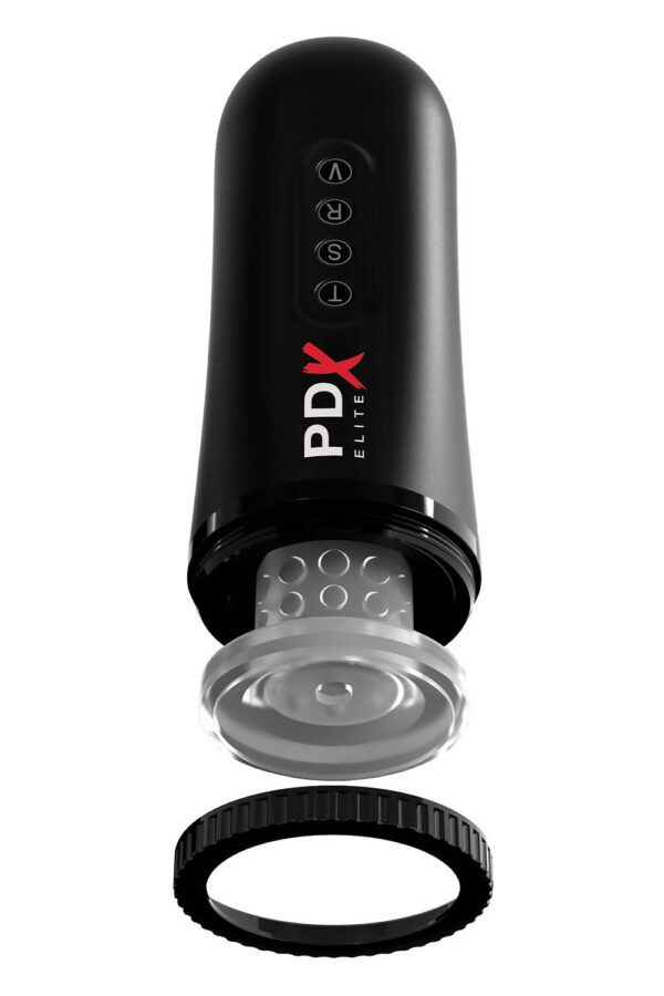 while the super-soft TPR sleeve wraps around every inch. The rechargeable motor offers professional-grade performance with 2 levels of intense stroking speeds