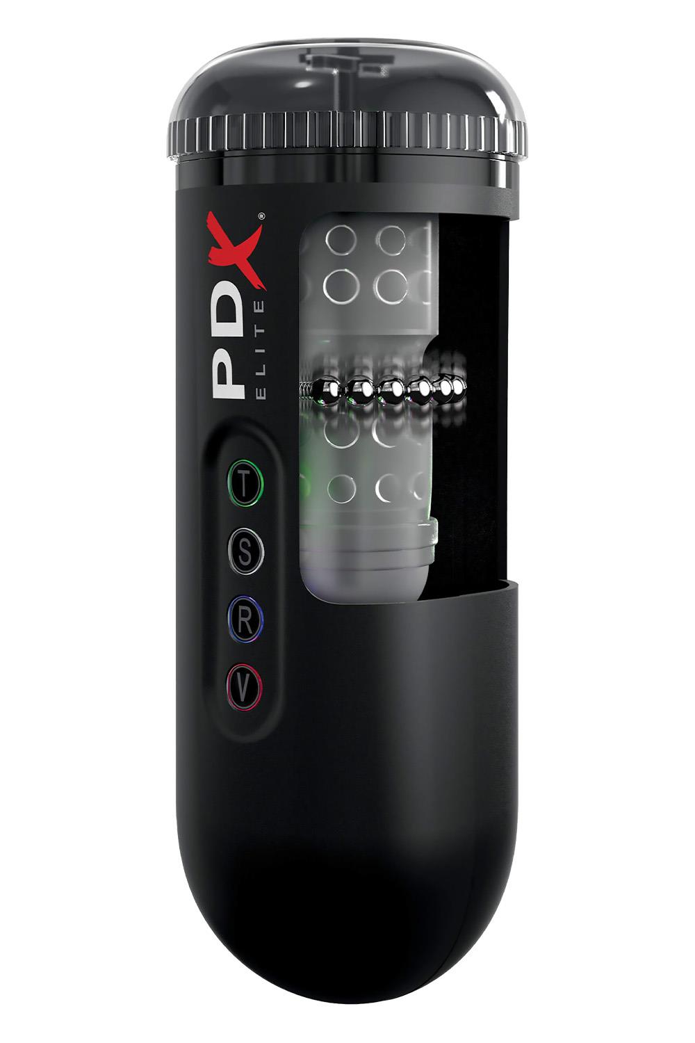 PDX ELITE MOTO BLOWER BLACK – Afbeelding 3 and 5 thrilling vibration patterns.