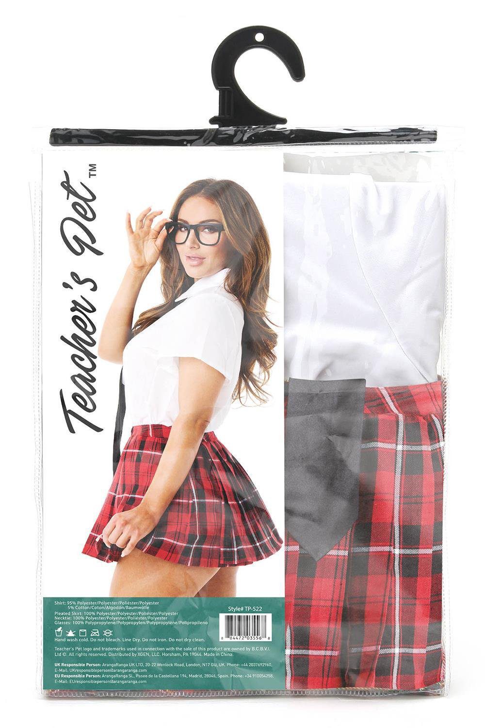 SCHOOL SWEETHEART 4-DELIGE KOSTUUM SET – Afbeelding 3 SCHOOL SWEETHEART 4-DELIGE KOSTUUM SET - Afbeelding 3