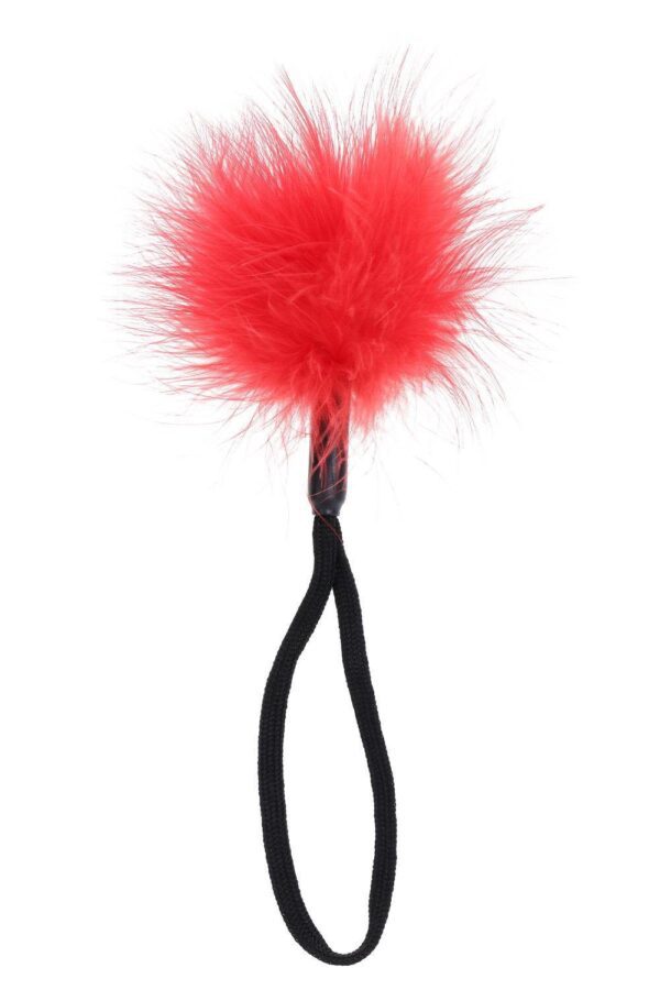 and a feather tickler with a wrist strap to ignite your senses. The star of this kit is the 100% silicone cuffs. These stretchy cuffs allow you to quickly restrain your lover