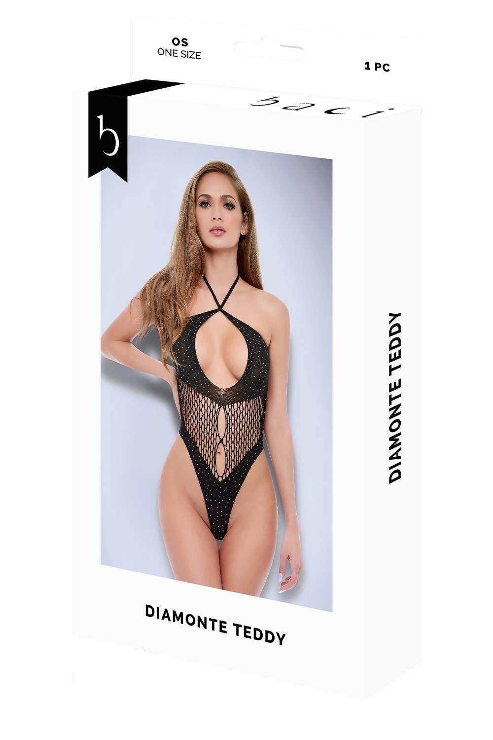 BACI DIAMONTE TEDDY ZWART – Afbeelding 5 BACI DIAMONTE TEDDY ZWART - Afbeelding 5