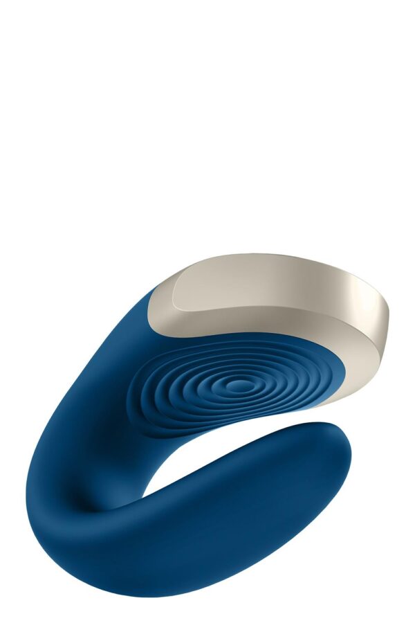SATISFYER DOUBLE LOVE CONNECT APP BLAUW - Afbeelding 4