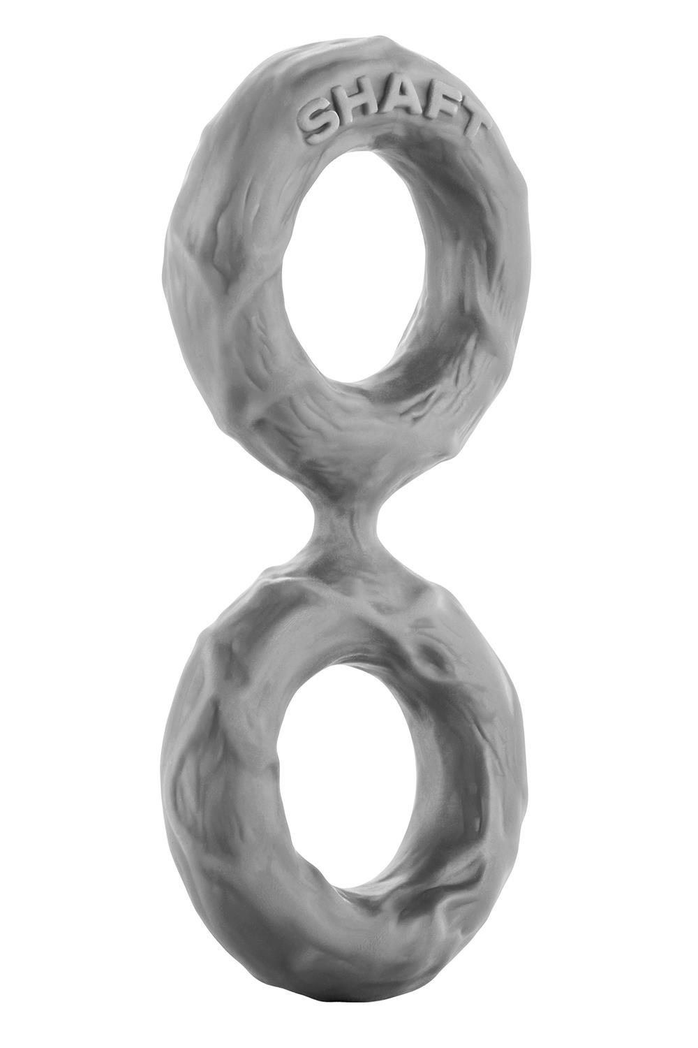 SHAFT DUBBELE COCKRING MAAT S – Afbeelding 4 SHAFT DUBBELE COCKRING MAAT S - Afbeelding 4