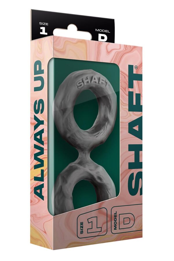 SHAFT DUBBELE COCKRING MAAT S - Afbeelding 5