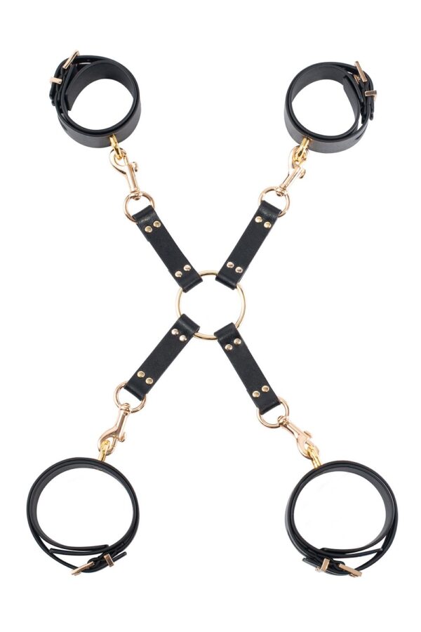 GP PREMIUM HOG TIE SET ZWART - Afbeelding 2