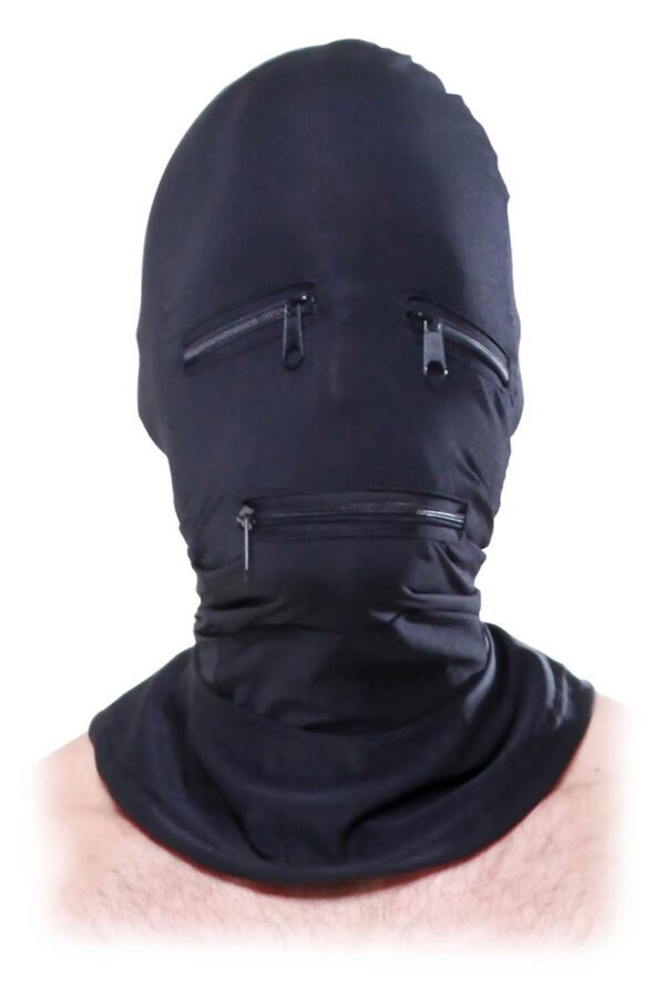 ZIPPER FACE BDSM MASKER - Afbeelding 2