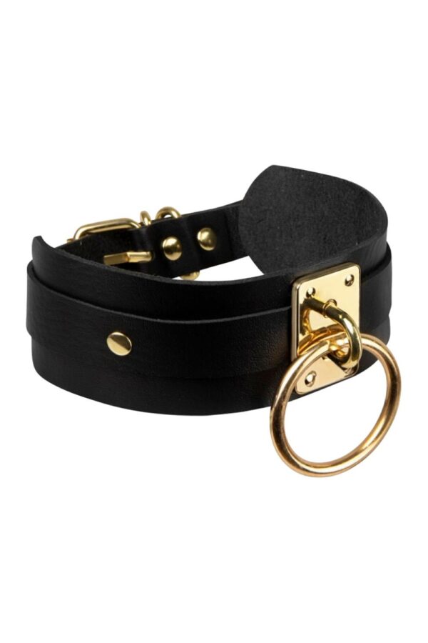 VEGAN LEATHER O-RING HALSBAND - Afbeelding 3