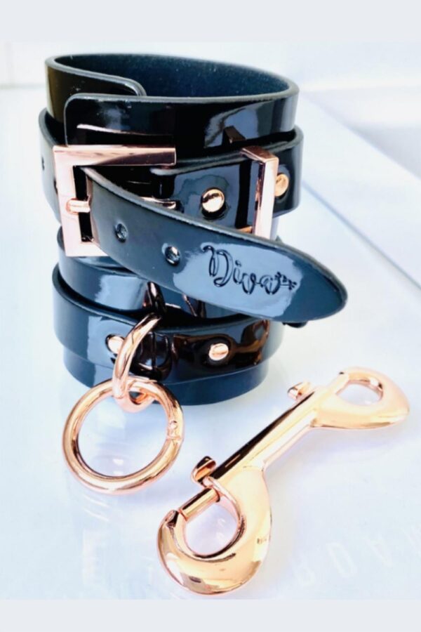 KINKY DIVA ENKELBOEIEN ZWART - Afbeelding 2