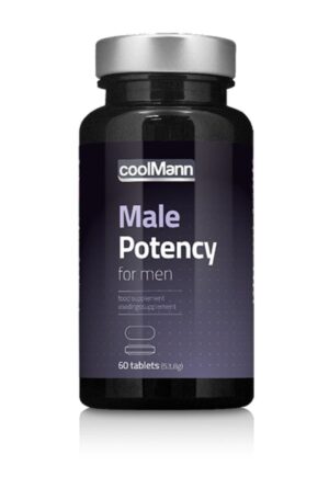 CoolMann – Male Potency Potentie Pillen – 60 stuks Verbeter je prestatievermogen en verhoog je potentie met deze potentieverhogende pillen. Op een natuurlijke manier stimuleert jij je geslachtsdrift en voel je je seksuele kracht toenemen. Daarnaast zal je je met de dag vitaler gaan voelen. Versterk op alle fronten je potentie met deze potentie pillen.