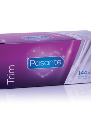 Pasante Trim condooms zijn gemaakt van natuurlijk rubber latex