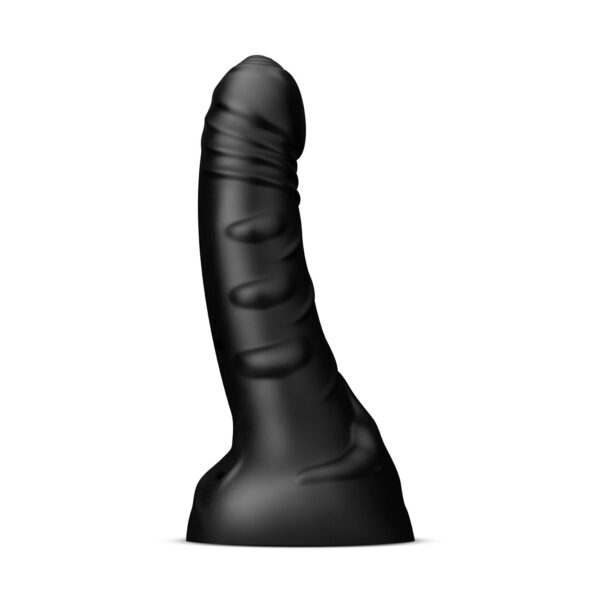 Deze dildo is gebogen voor jouw plezier en is optimaal ontworpen voor prostaat- of G-spotstimulatie. Het gestructureerde oppervlak geeft je intense interne stimulatie