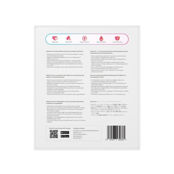 LOVENSE SOLACE PRO 2 AUTOMATISCHE MASTURBATOR - Afbeelding 7
