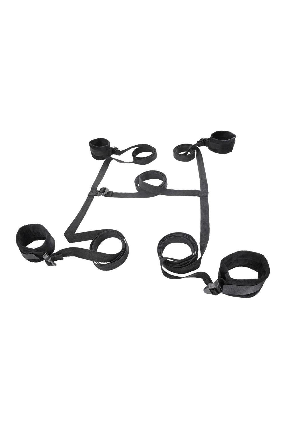 SPORTSHEETS BED BONDAGE VASTBIND KIT – Afbeelding 1 BDSM