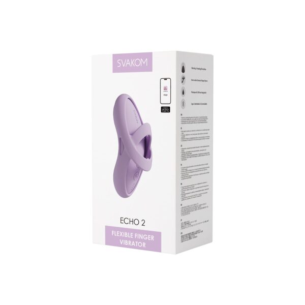 SVAKOM- ECHO 2 VINGERVIBRATOR - Afbeelding 12