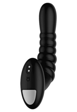 FORTO RIBBED PRO VIBRATING MASSAGER BLACK Anal