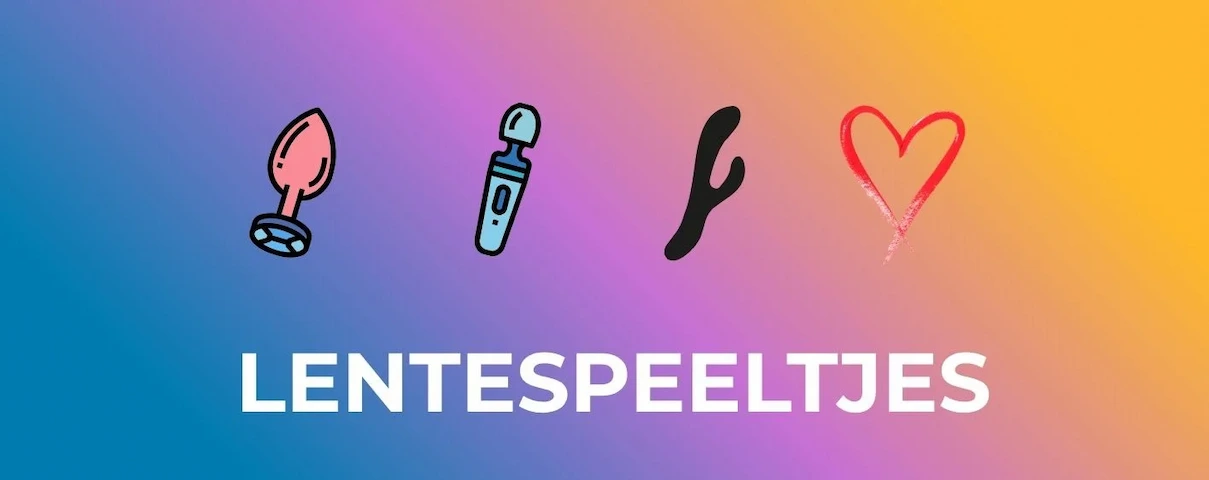 Lentespeeltjes — sextoys voor hem, haar en koppels.