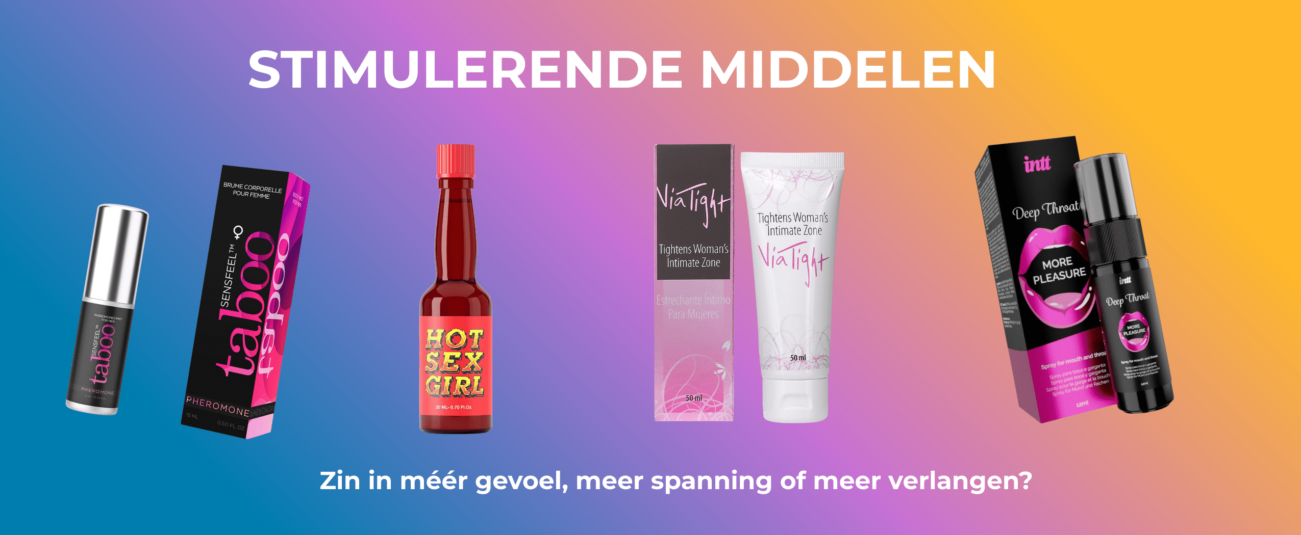 Stimulerende middeltjes – warm, tintelend en extra gevoelig