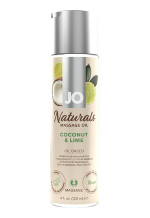 System JO – Naturals Massage Oil Coconut En Lime – 120 ml lingerie System JO – Naturals Massage Oil Coconut En Lime – 120 ml lingerie