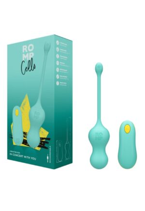 De ROMP Cello is een veelzijdig vibrerend love egg dat zorgt voor diepe en plezierige sensaties